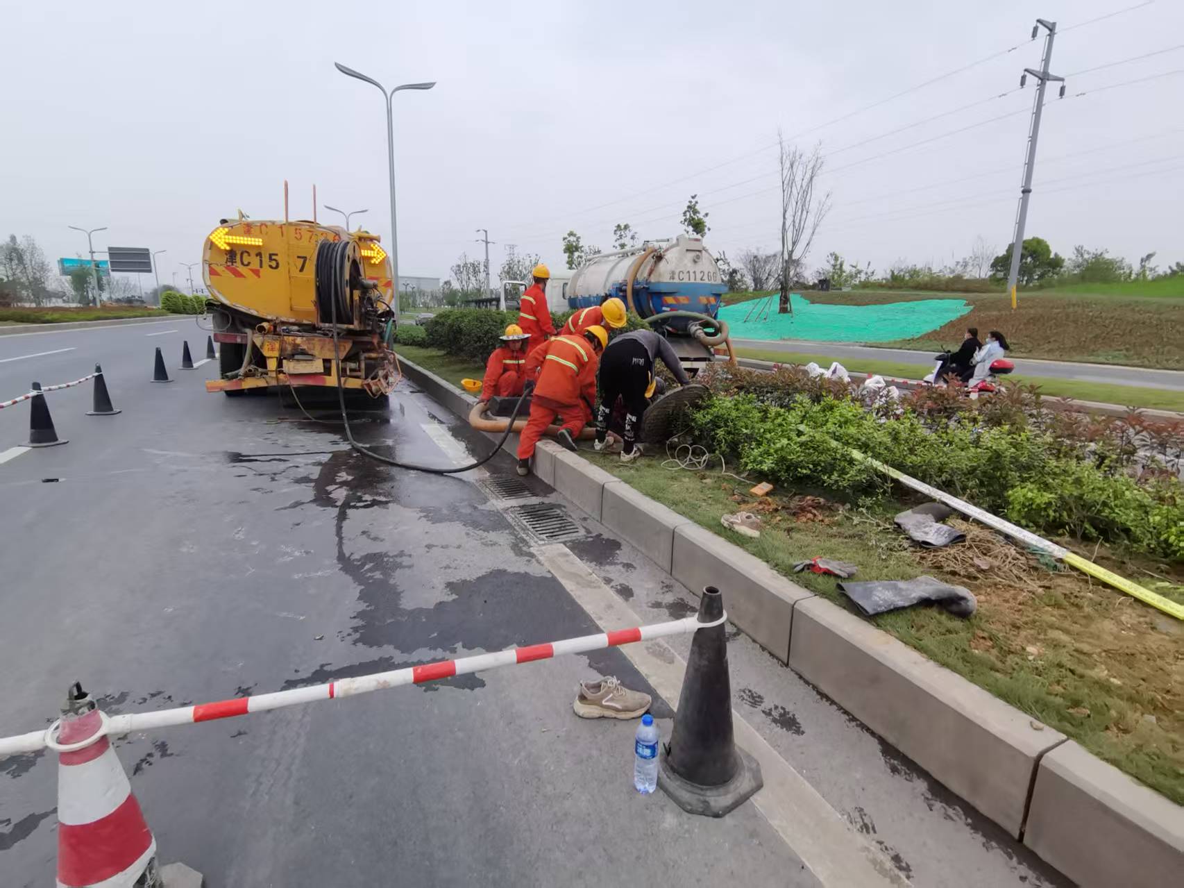 管道渗漏要修补